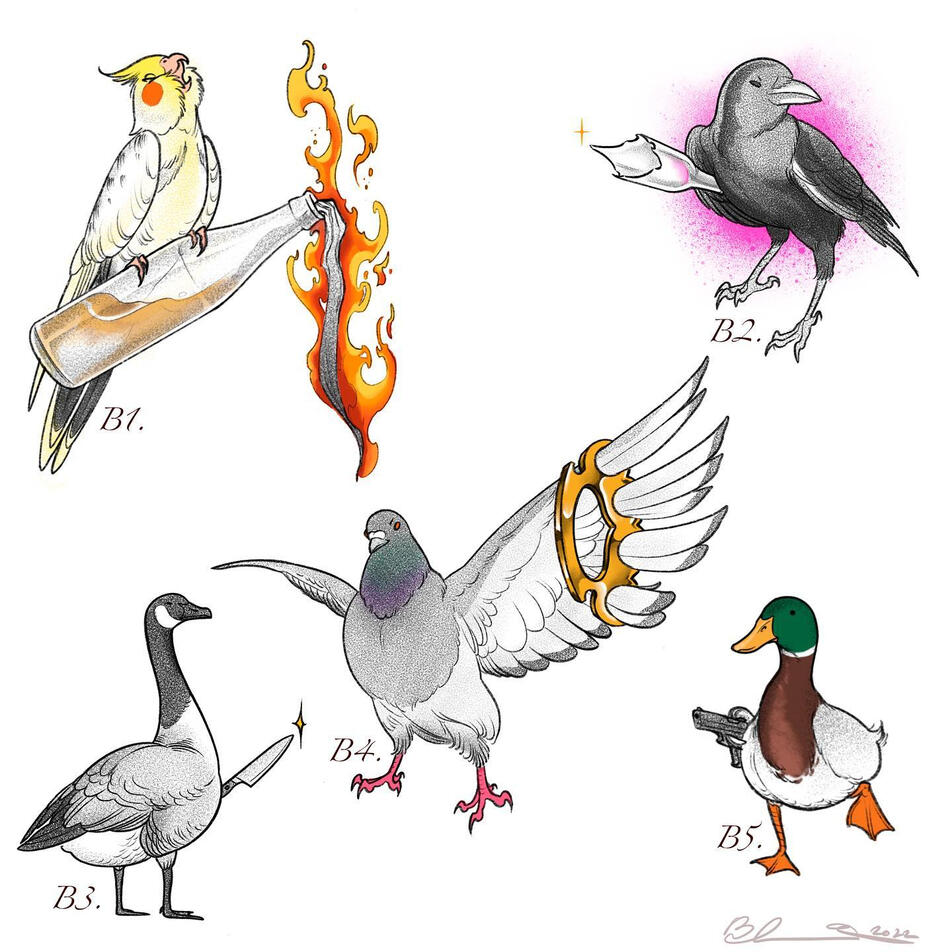Bird Weapon 1 Bird Weapon 1