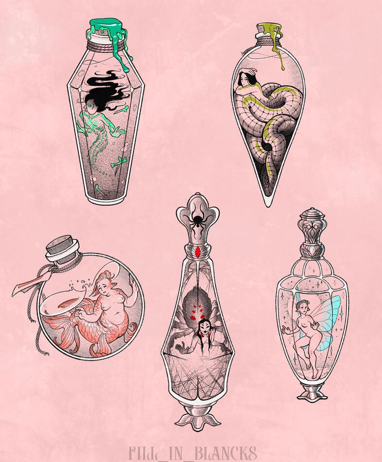 Bottled babes Bottled babes